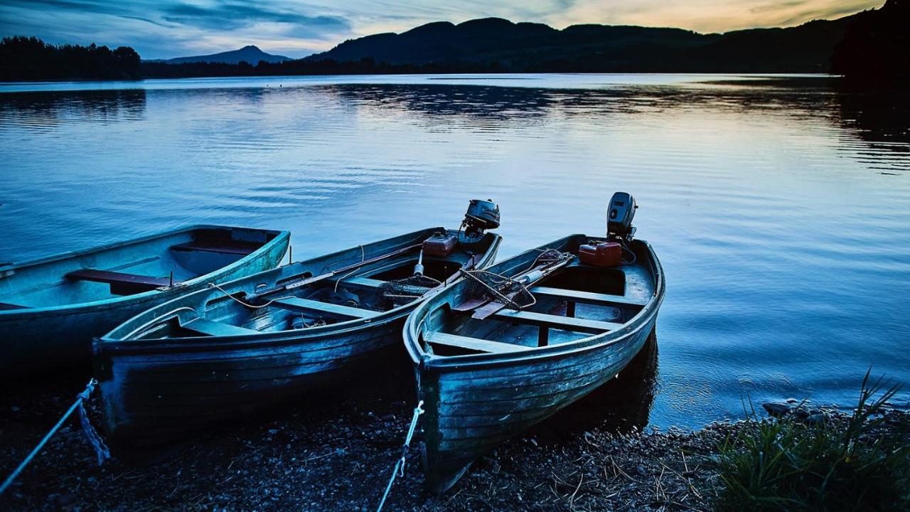 Lochend Chalets Port Of Menteith Bagian luar foto
