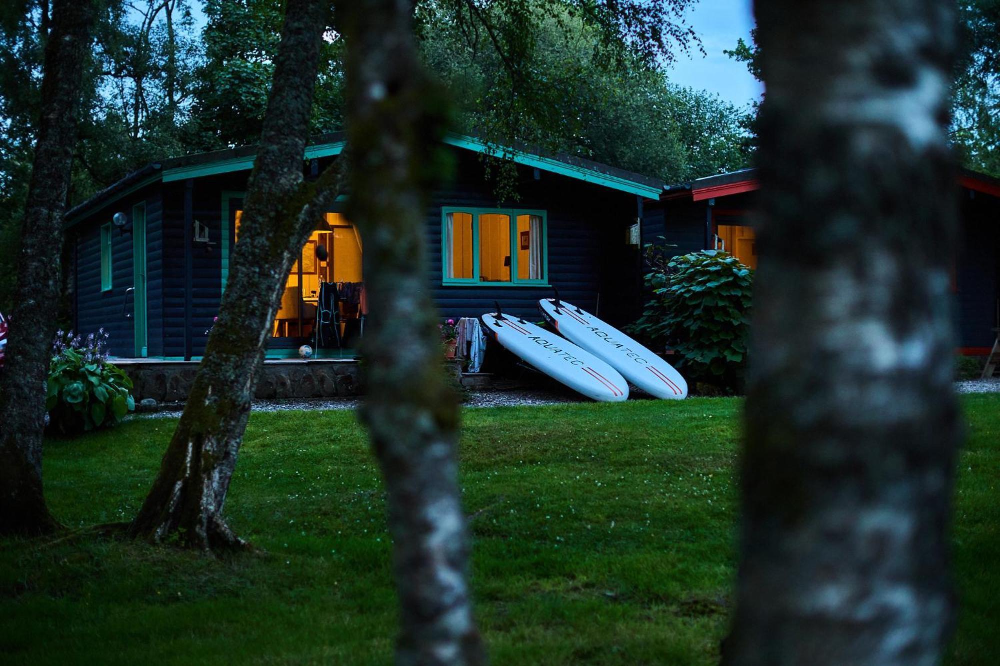 Lochend Chalets Port Of Menteith Bagian luar foto