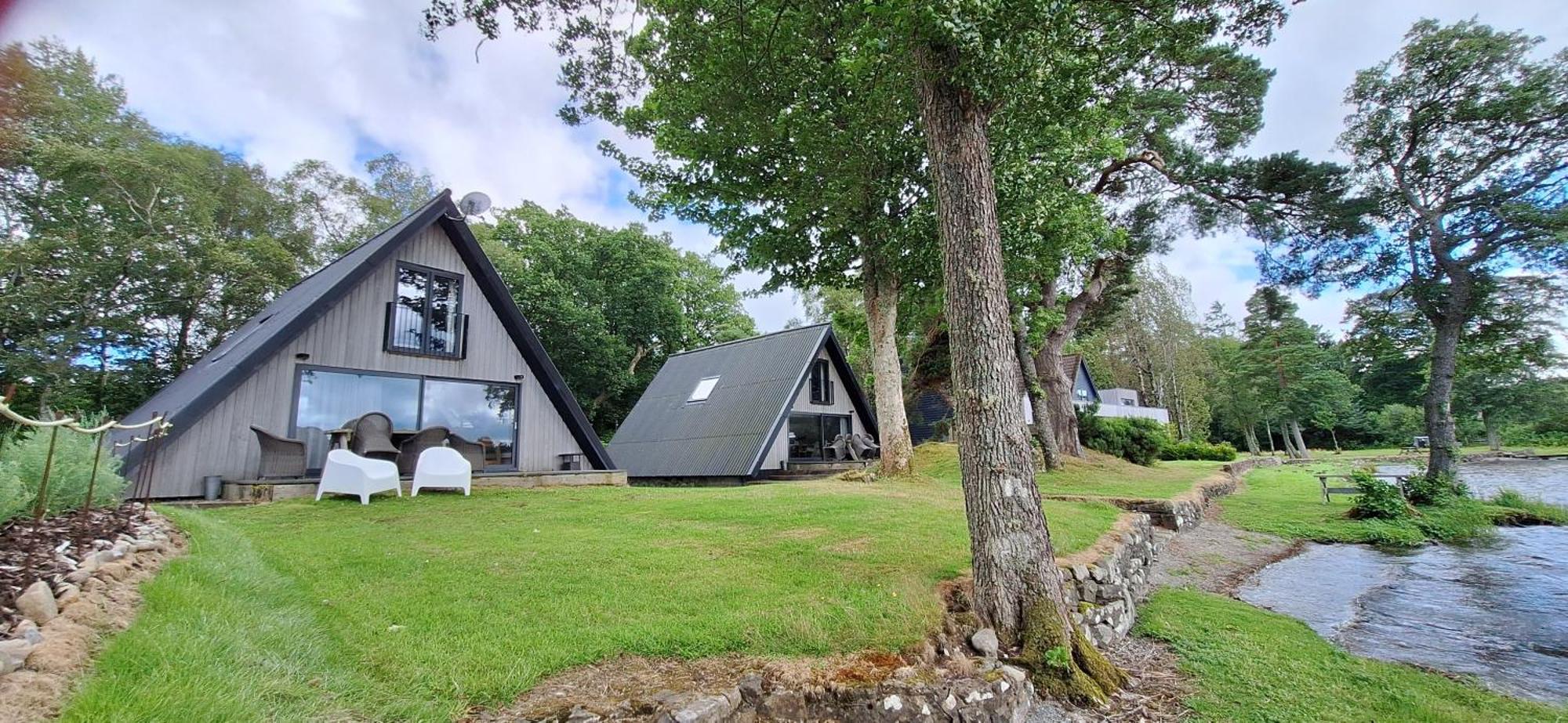 Lochend Chalets Port Of Menteith Bagian luar foto