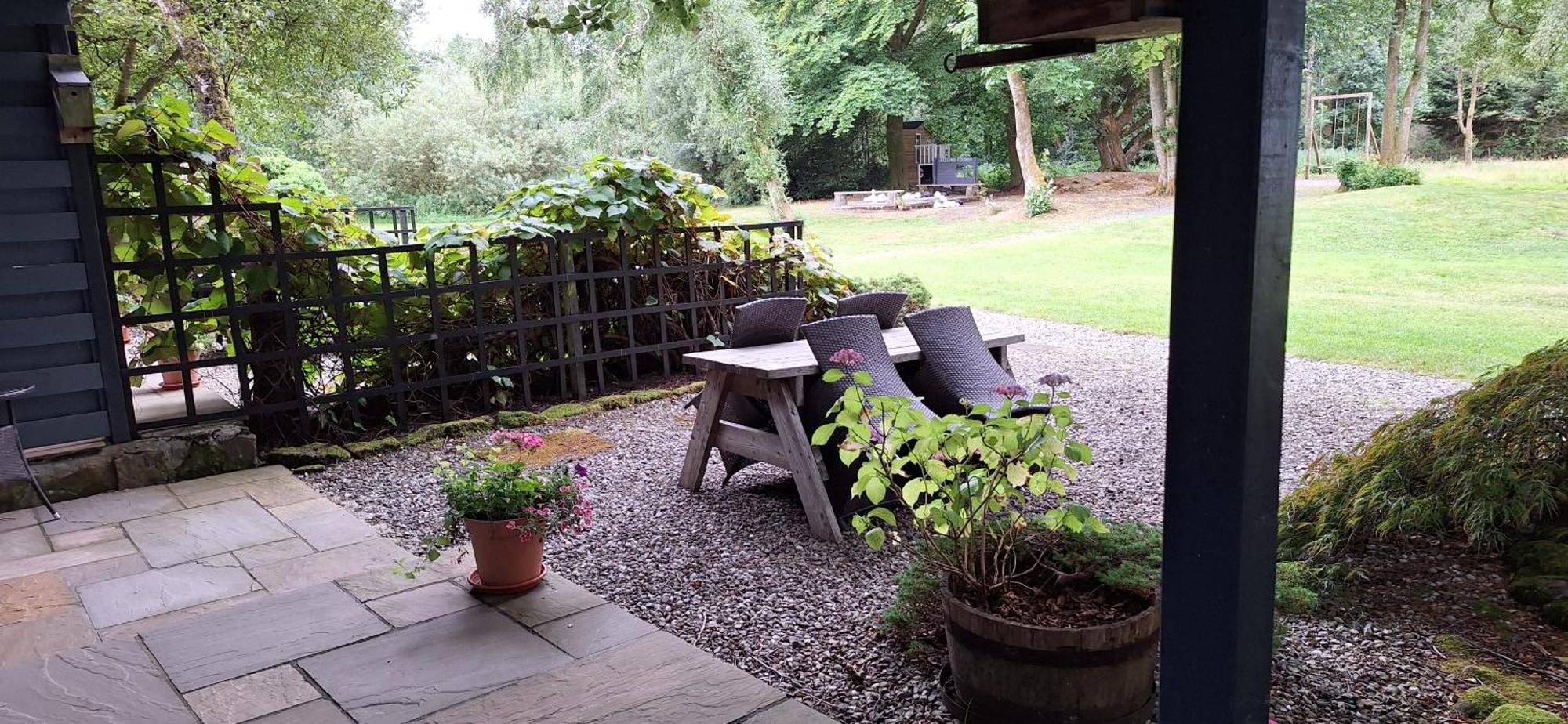 Lochend Chalets Port Of Menteith Bagian luar foto