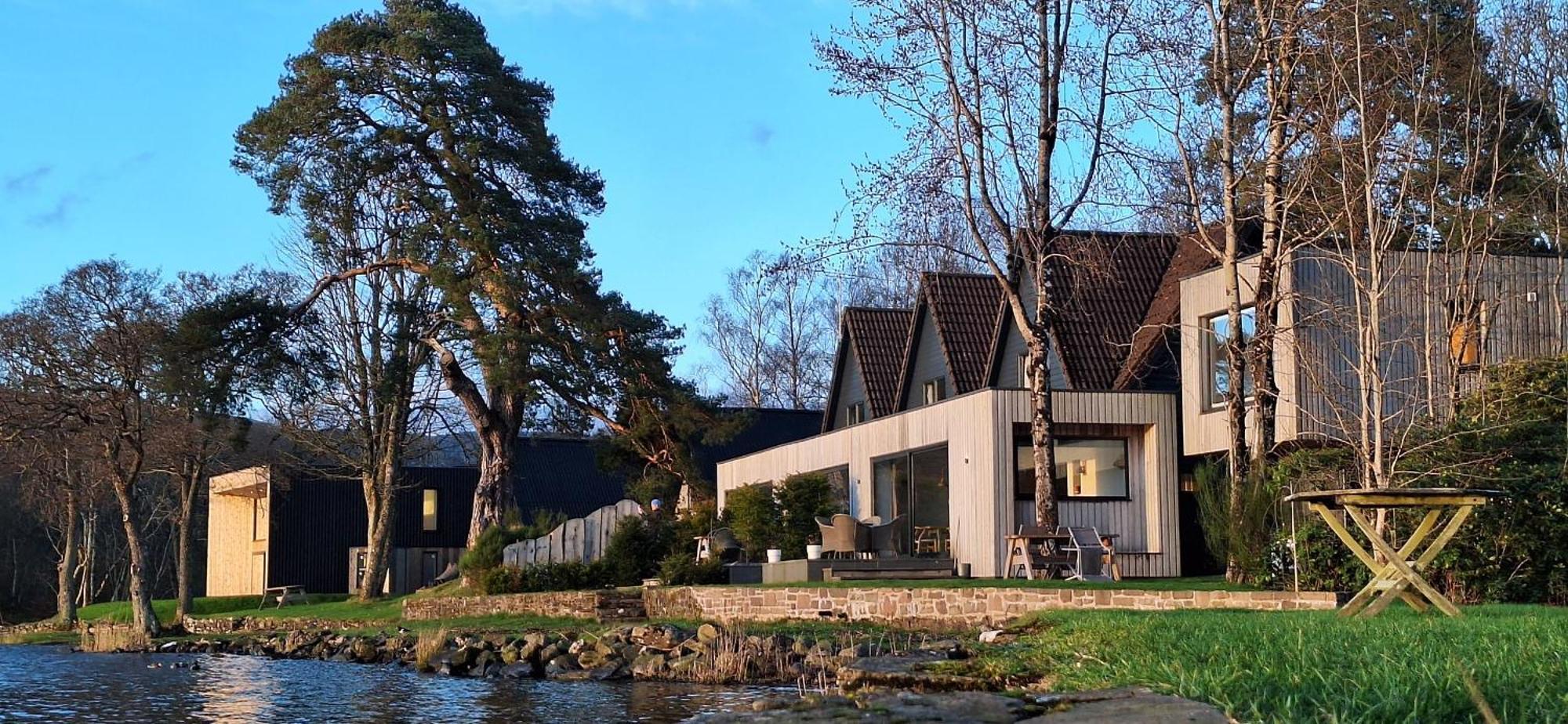 Lochend Chalets Port Of Menteith Bagian luar foto