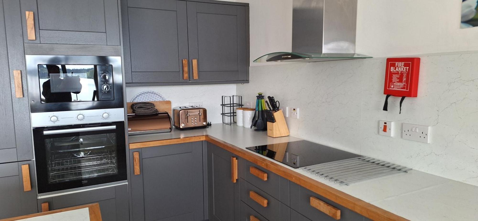 Lochend Chalets Port Of Menteith Bagian luar foto