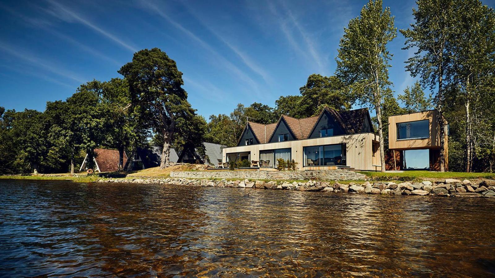Lochend Chalets Port Of Menteith Bagian luar foto
