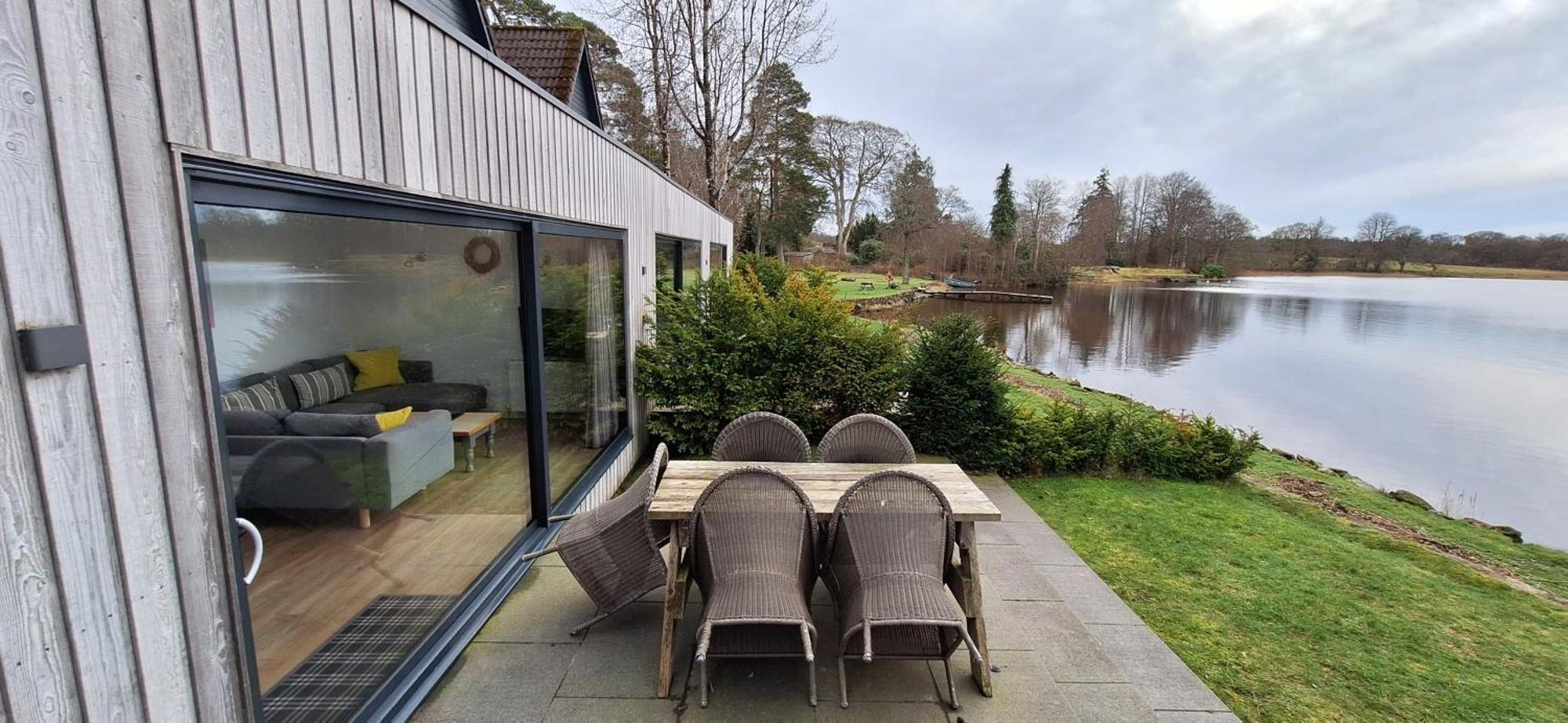 Lochend Chalets Port Of Menteith Bagian luar foto